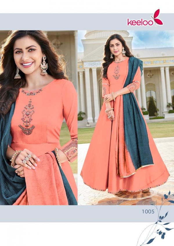 Keeloo Gracie Vol 1 Viscose Slub Designer Readymade Suit